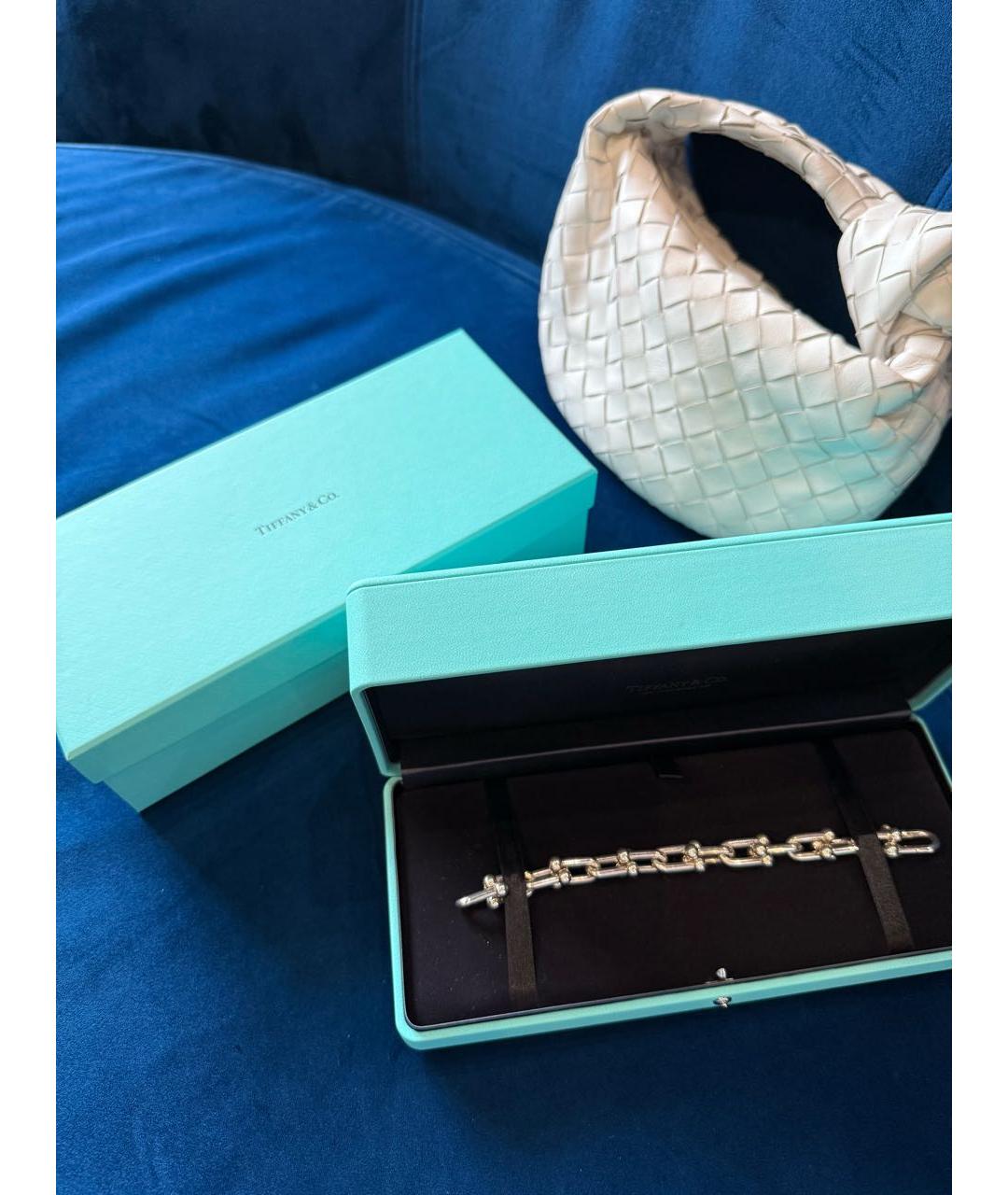 TIFFANY&CO Серебрянный серебряный браслет, фото 3