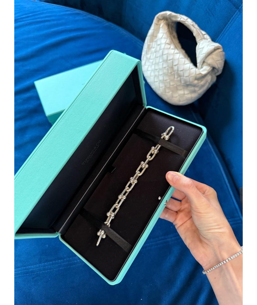 TIFFANY&CO Серебрянный серебряный браслет, фото 2
