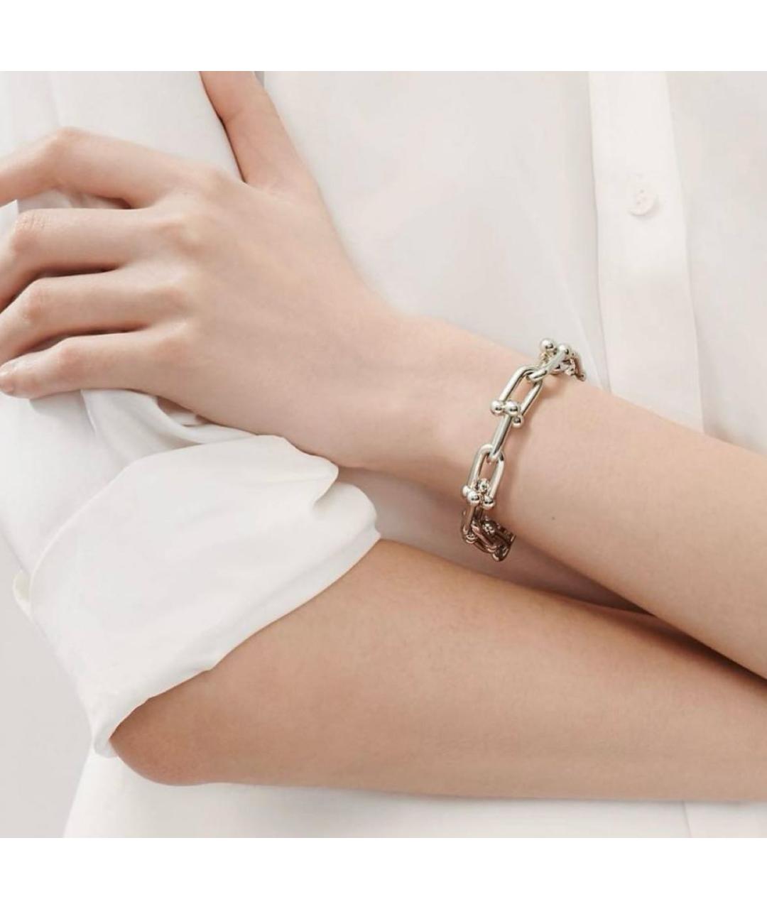 TIFFANY&CO Серебрянный серебряный браслет, фото 6