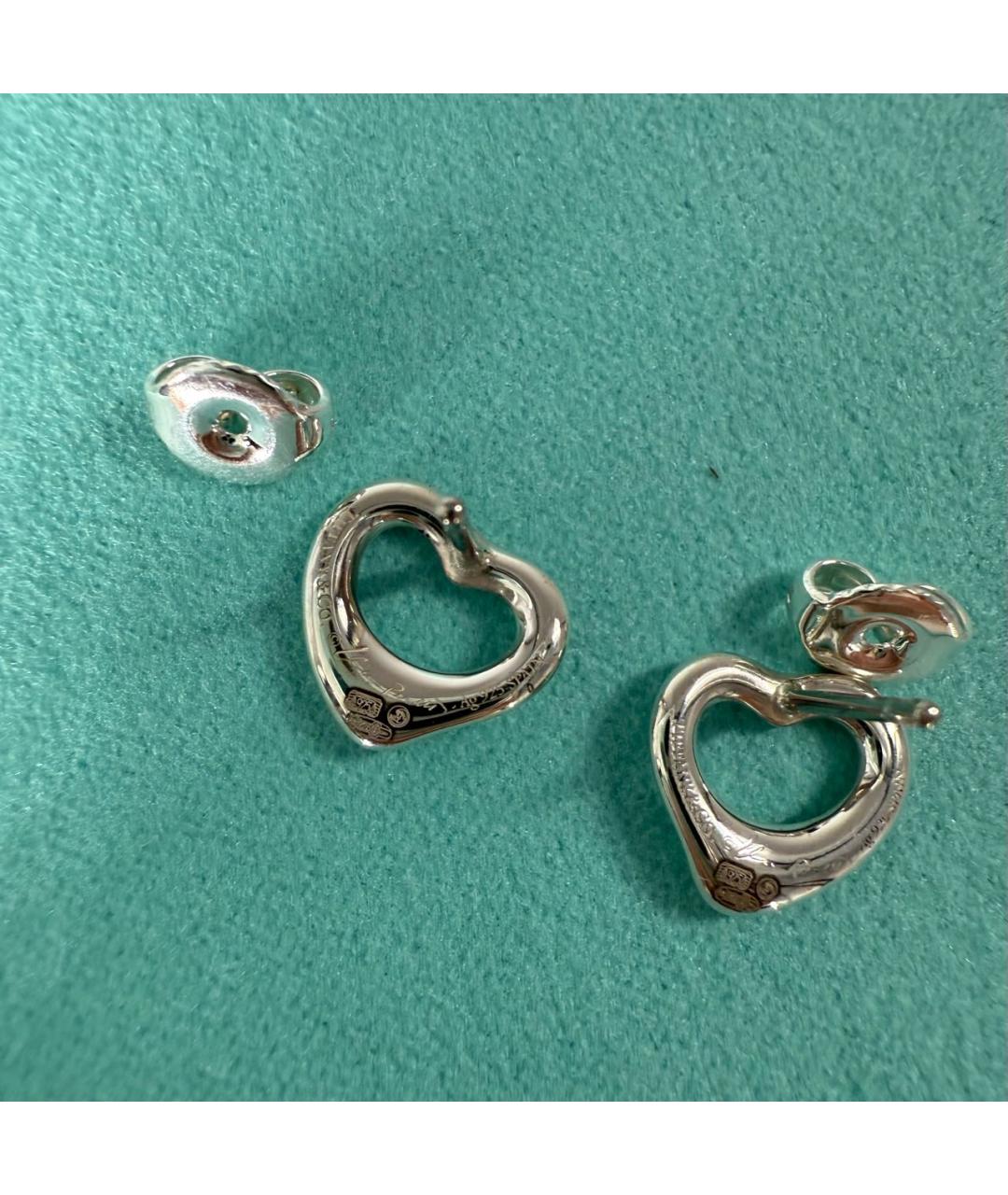 TIFFANY&CO Серебряные серебряные серьги, фото 3