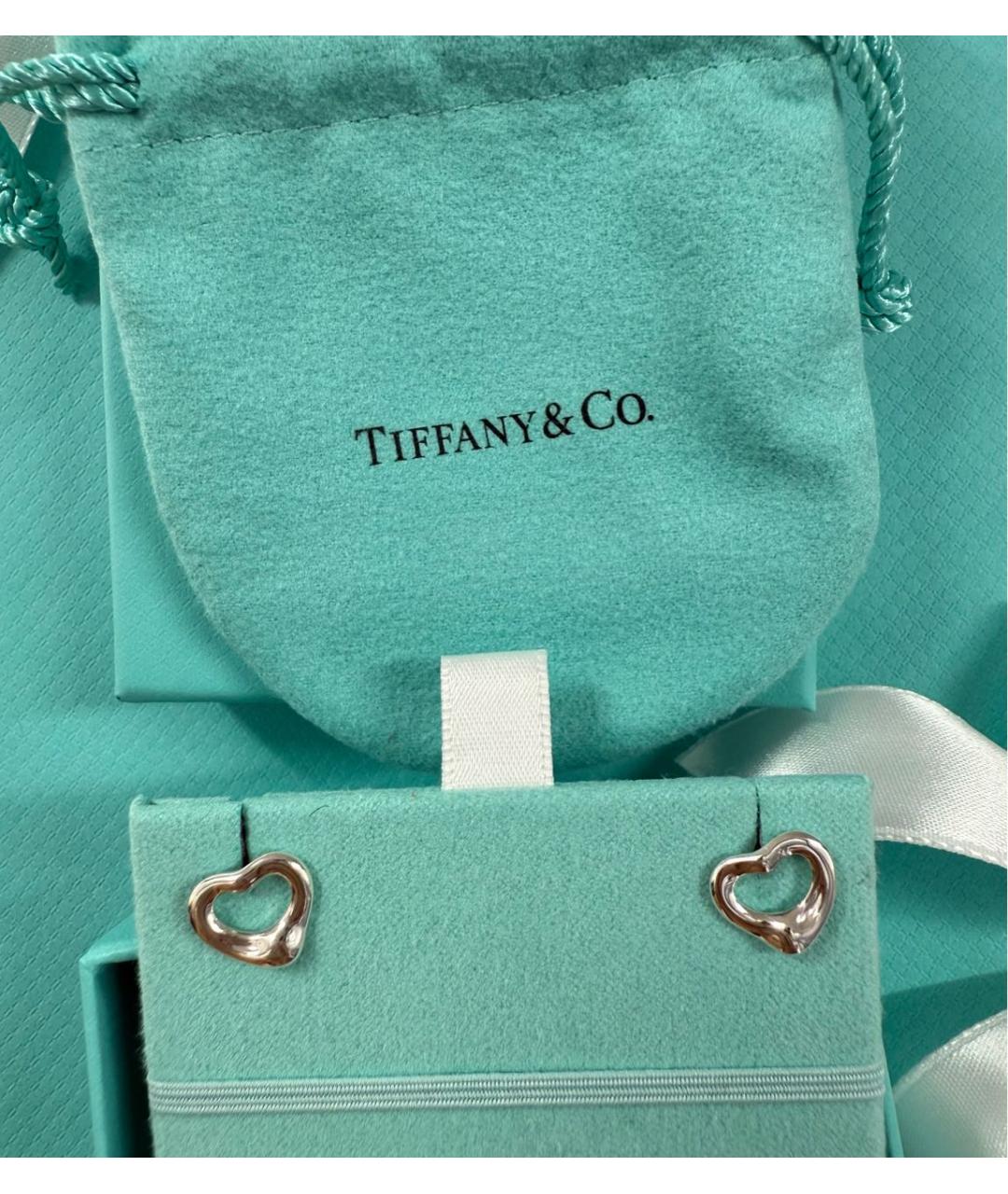TIFFANY&CO Серебряные серебряные серьги, фото 4