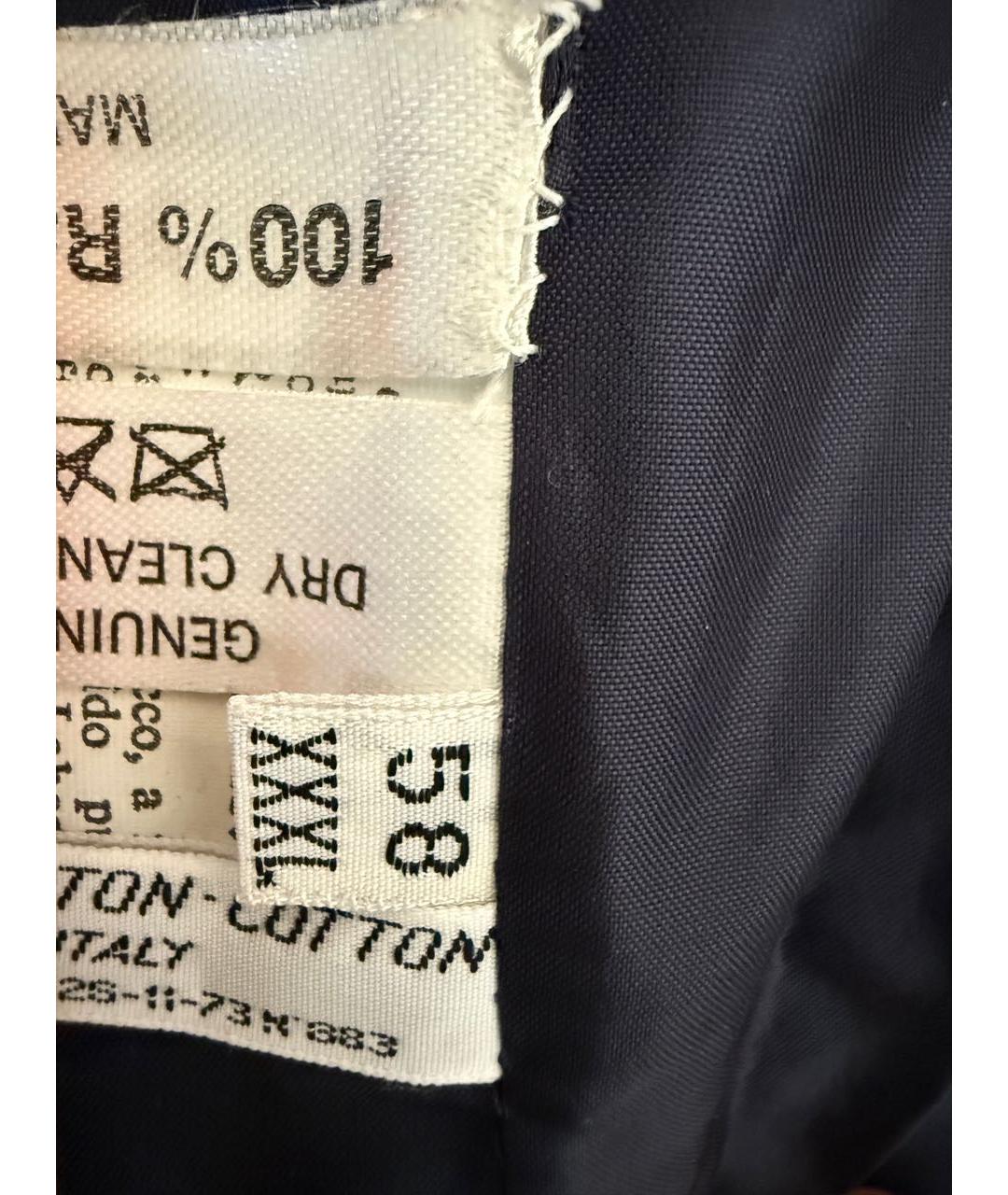 BRIONI Темно-синяя замшевая куртка, фото 6