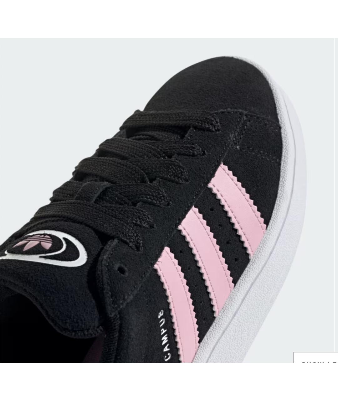ADIDAS Черные замшевые кроссовки, фото 5