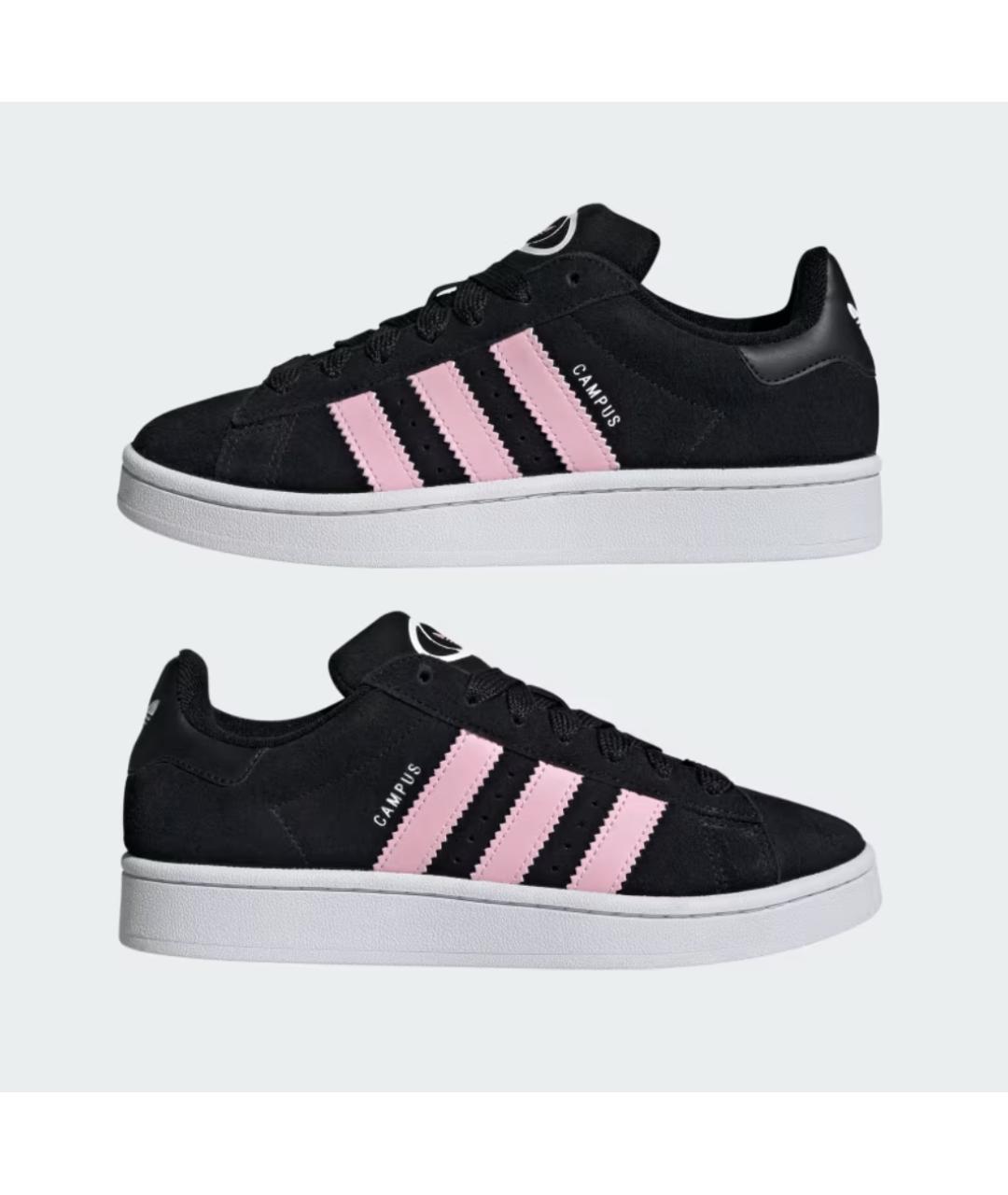 ADIDAS Черные замшевые кроссовки, фото 7
