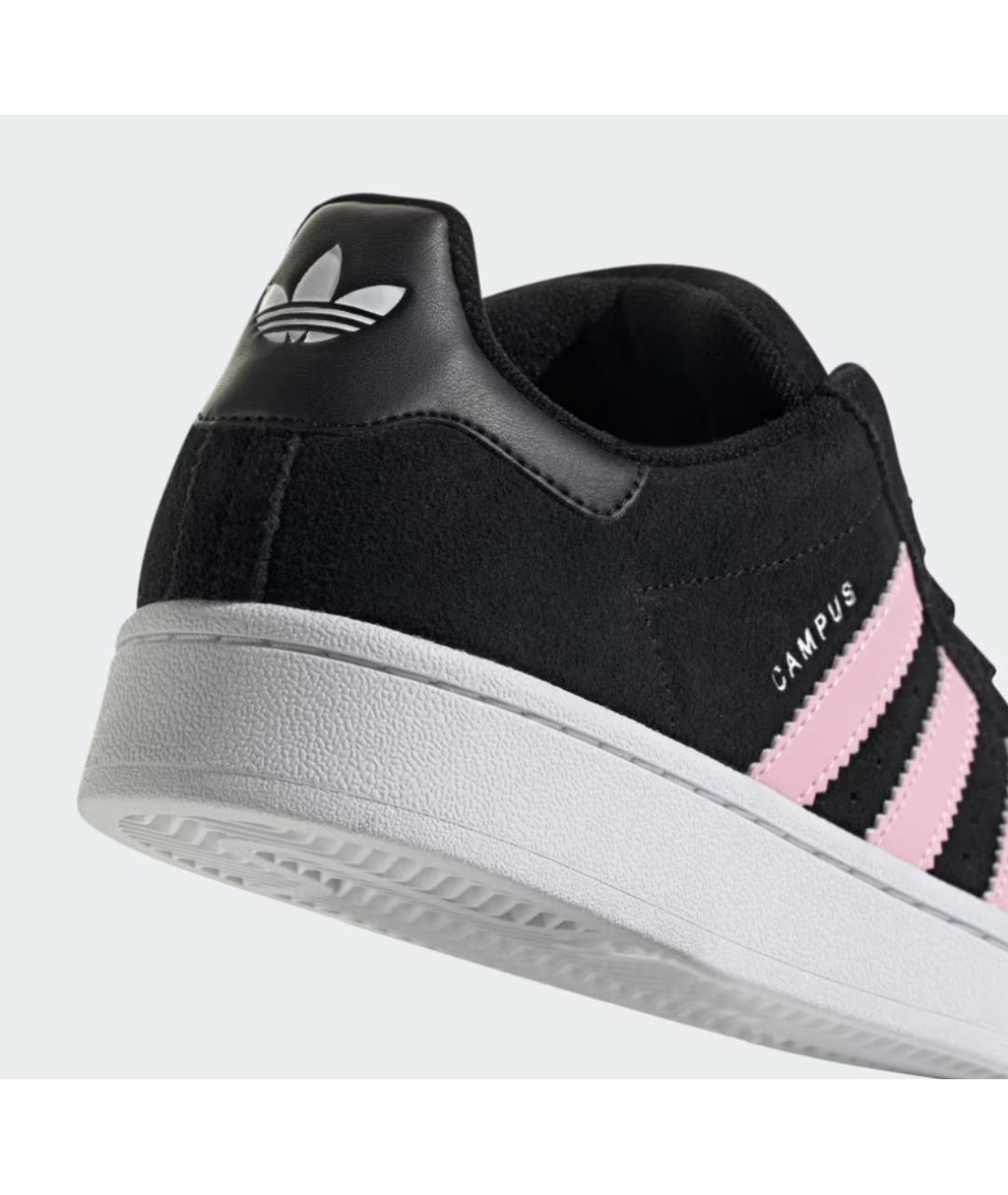 ADIDAS Черные замшевые кроссовки, фото 6
