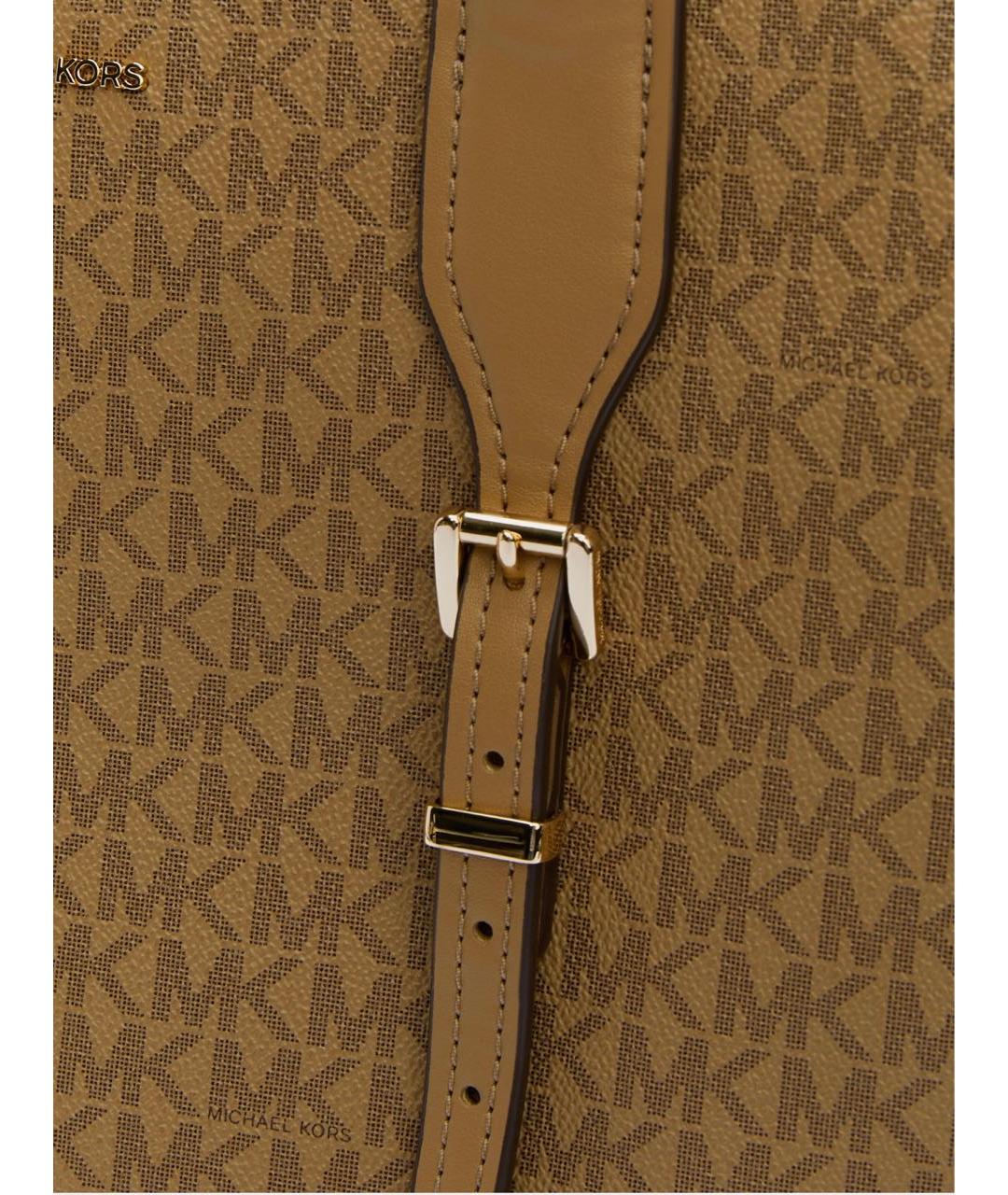 MICHAEL KORS Коричневая сумка тоут, фото 3