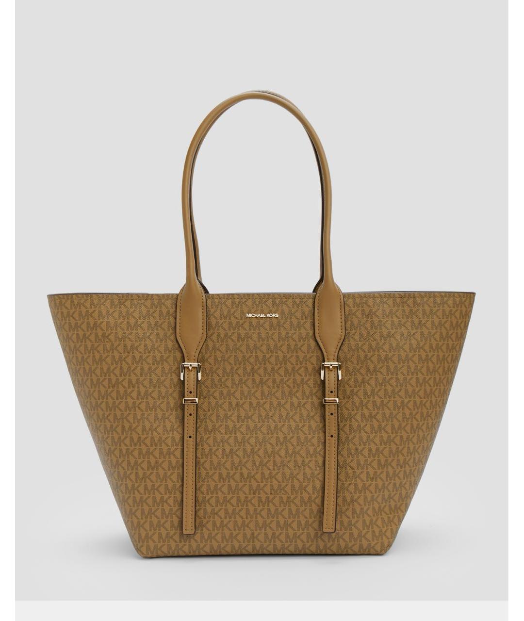 MICHAEL KORS Коричневая сумка тоут, фото 8