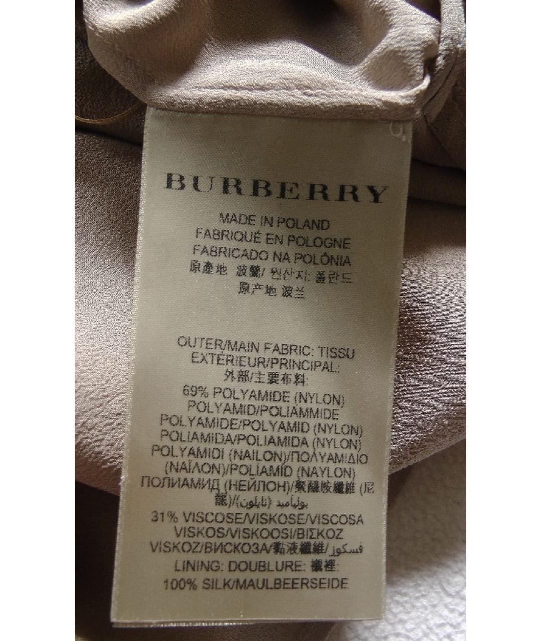 BURBERRY Коктейльное платье, фото 5