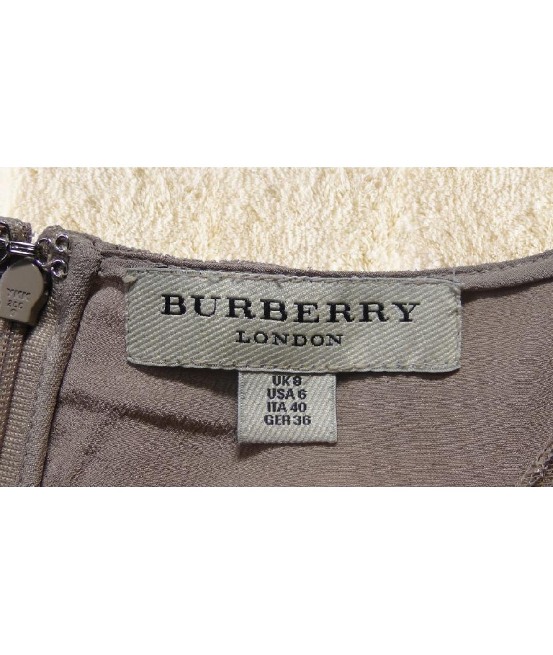 BURBERRY Коктейльное платье, фото 4