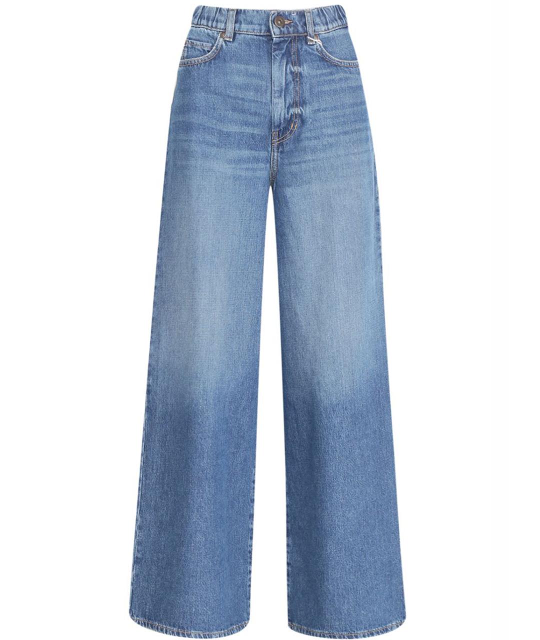 WEEKEND MAX MARA Синие джинсы клеш, фото 1
