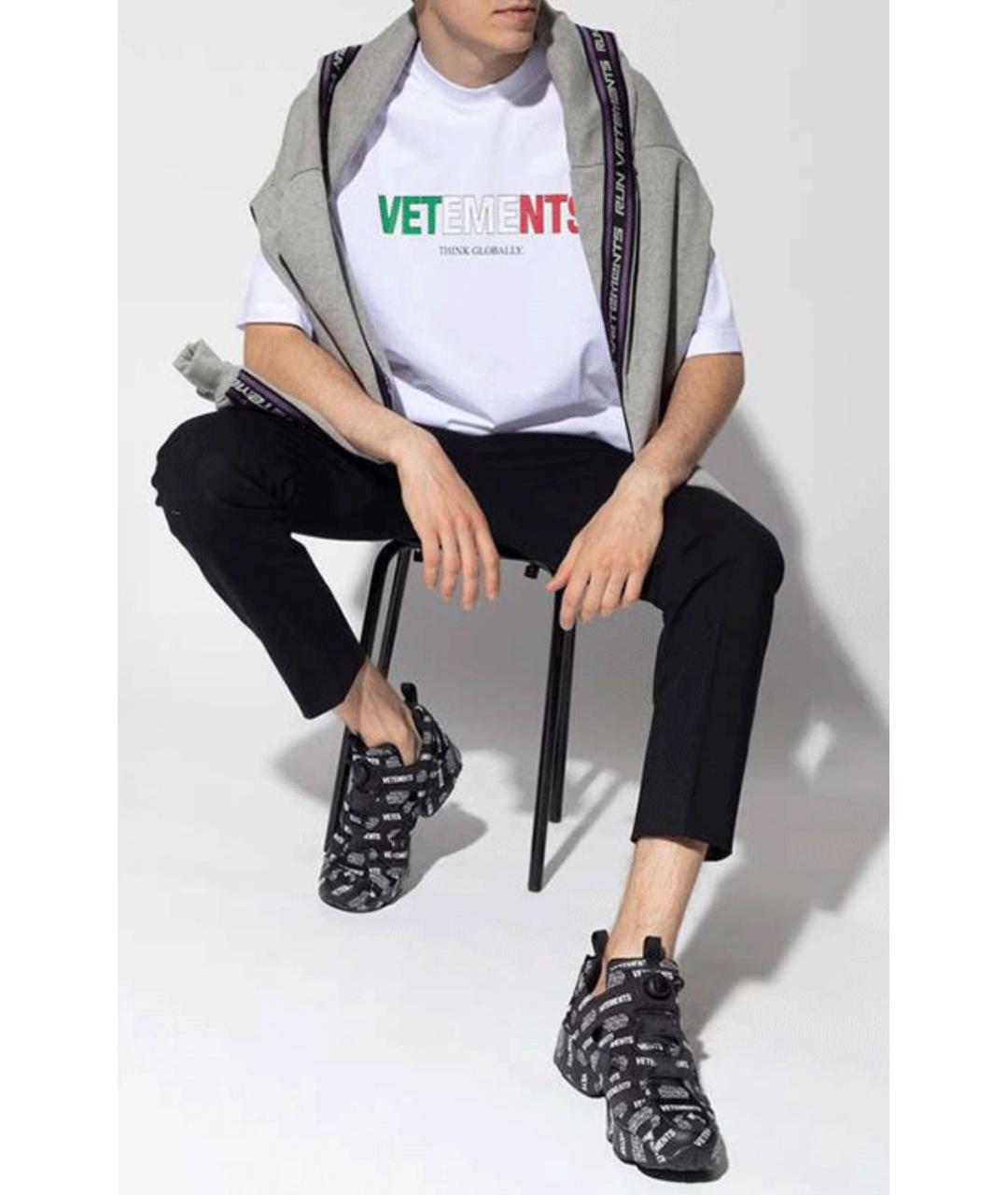 VETEMENTS Белая футболка, фото 7