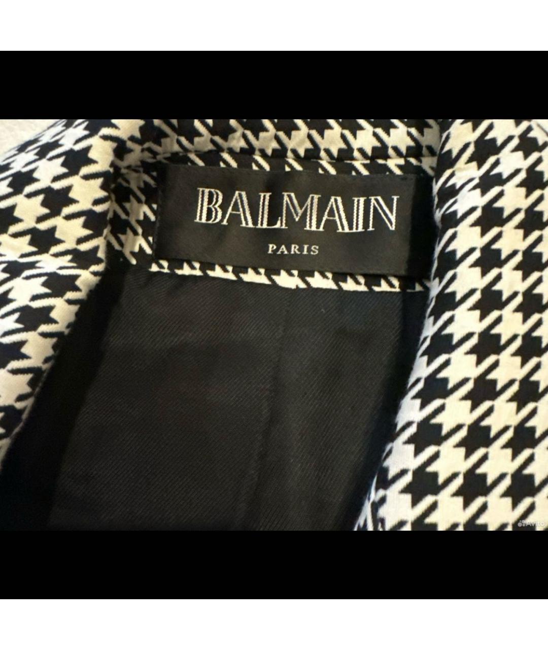 BALMAIN Белый жакет/пиджак, фото 3