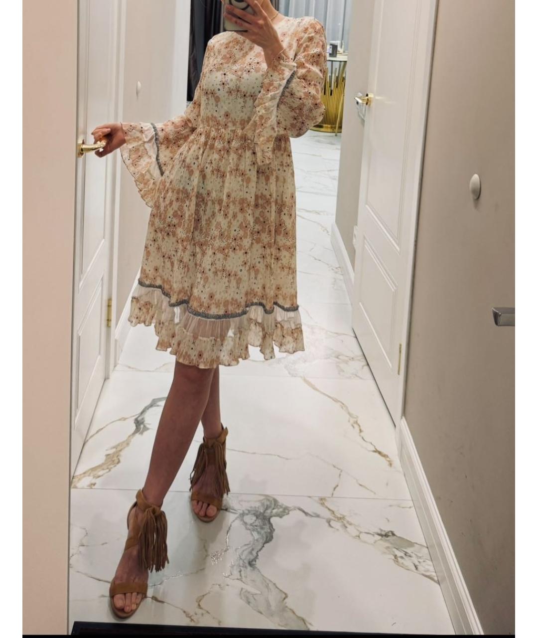 CHLOE Мульти вискозное повседневное платье, фото 5