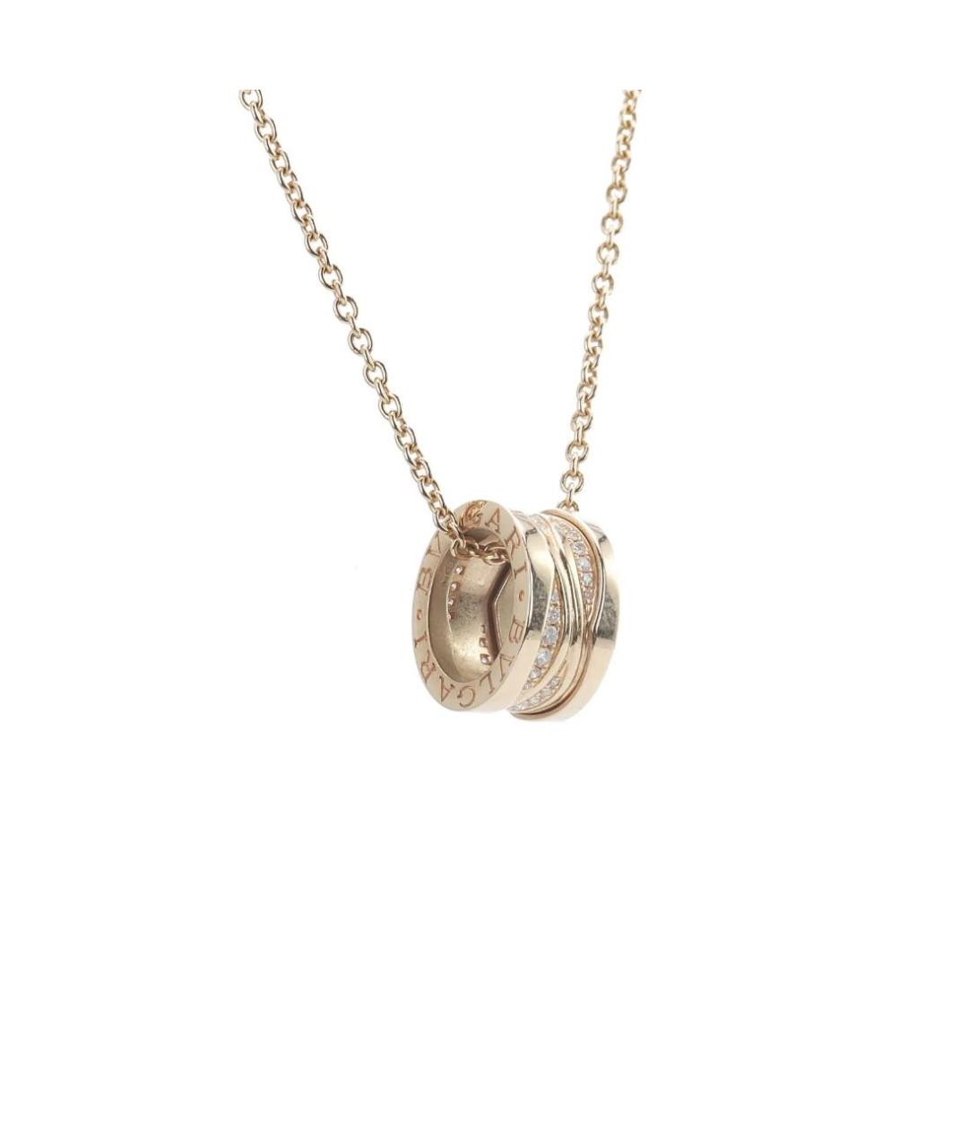 BVLGARI Золотая подвеска из розового золота, фото 4