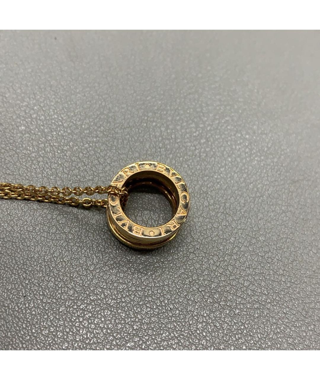 BVLGARI Золотая подвеска из розового золота, фото 3