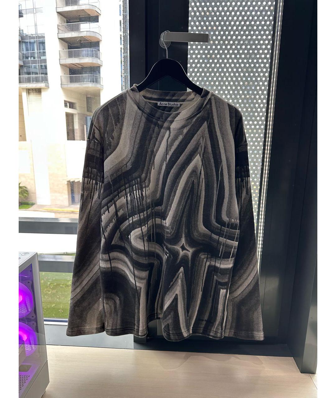 ACNE STUDIOS Белый хлопковый джемпер / свитер, фото 5