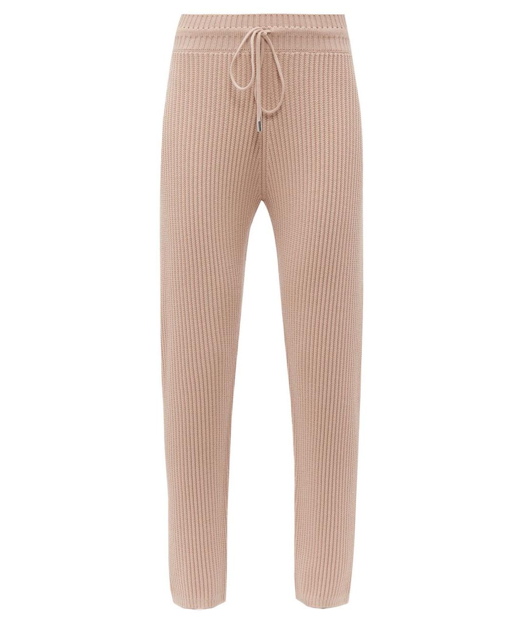 MAX MARA Розовый шерстяной костюм с брюками, фото 6