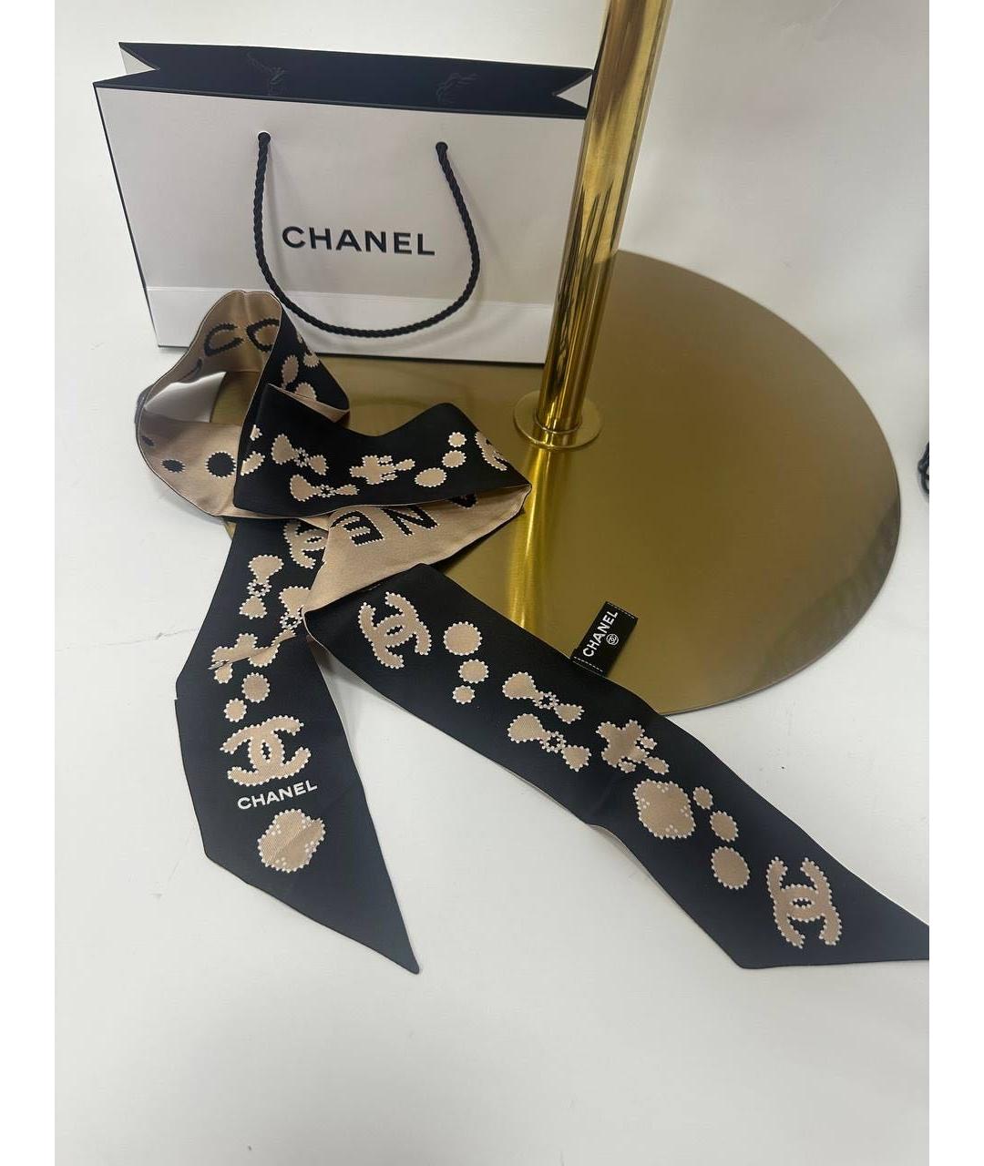 CHANEL Мульти шелковый платок, фото 2