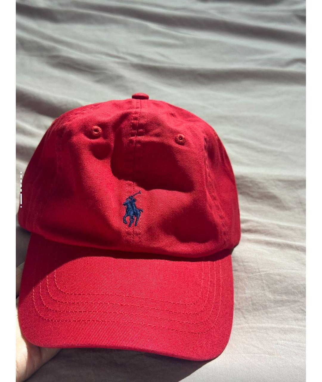 POLO RALPH LAUREN Красная кепка, фото 4