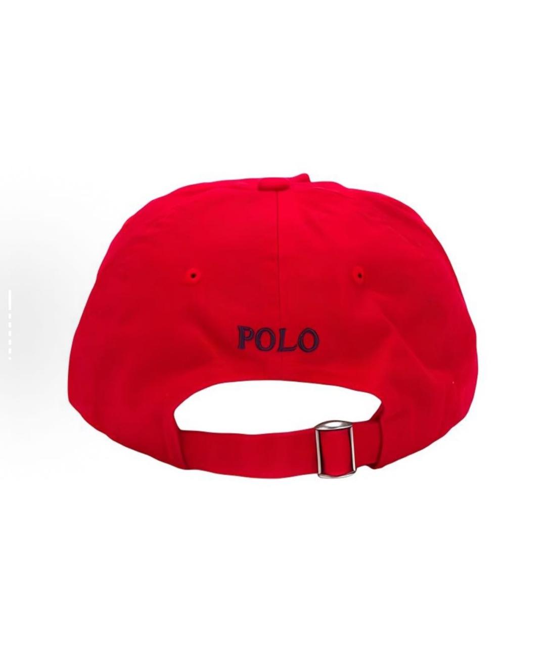 POLO RALPH LAUREN Красная кепка, фото 3