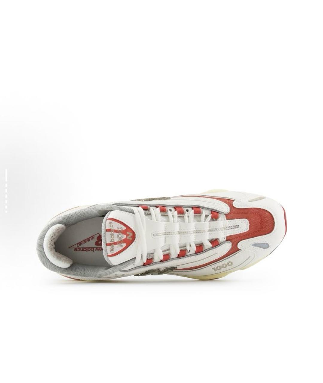 NEW BALANCE Белые кожаные кроссовки, фото 6