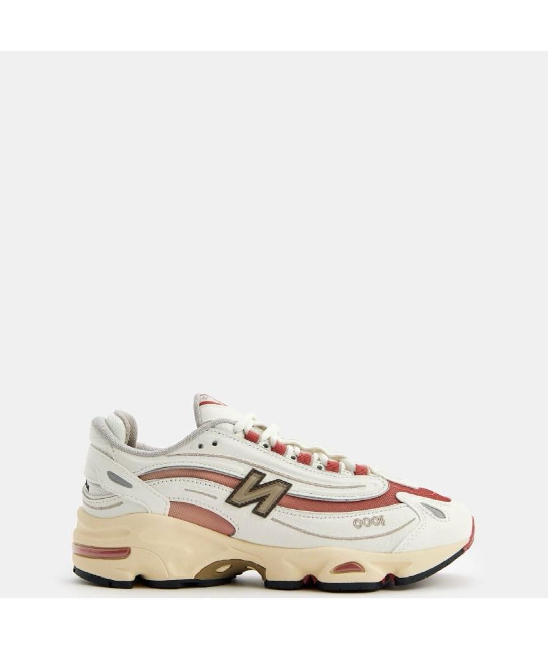 NEW BALANCE Белые кожаные кроссовки, фото 2