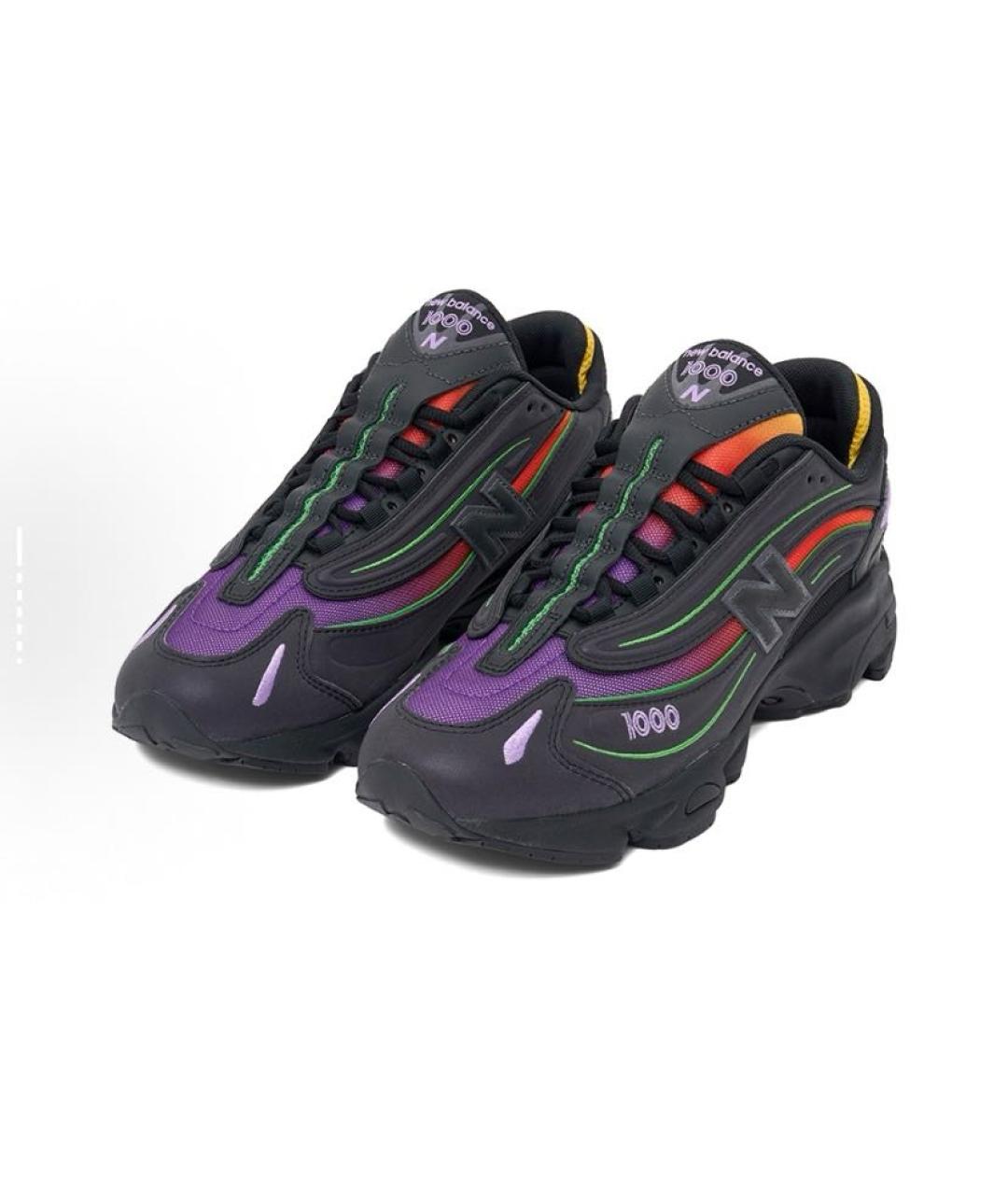 NEW BALANCE Черные кожаные кроссовки, фото 5