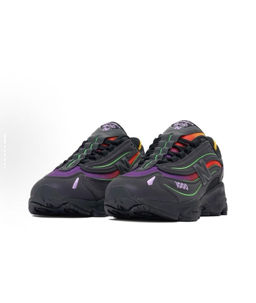 NEW BALANCE Черные кожаные кроссовки, фото 4