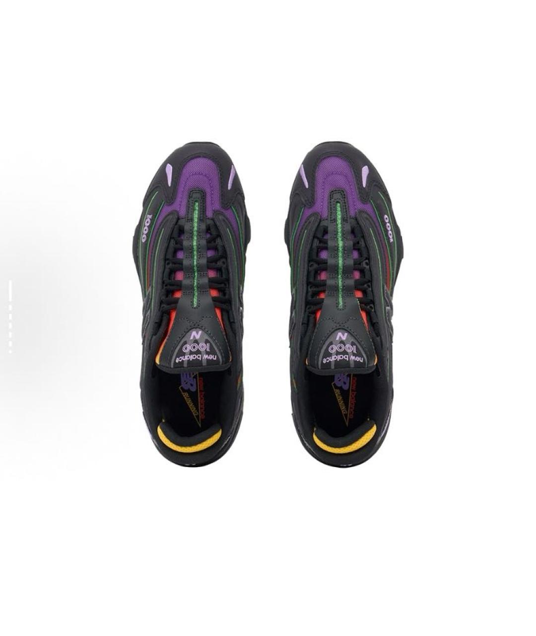 NEW BALANCE Черные кожаные кроссовки, фото 6