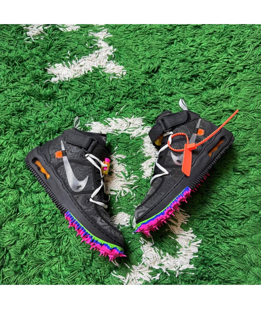 NIKE X OFF-WHITE Черные кроссовки, фото 9