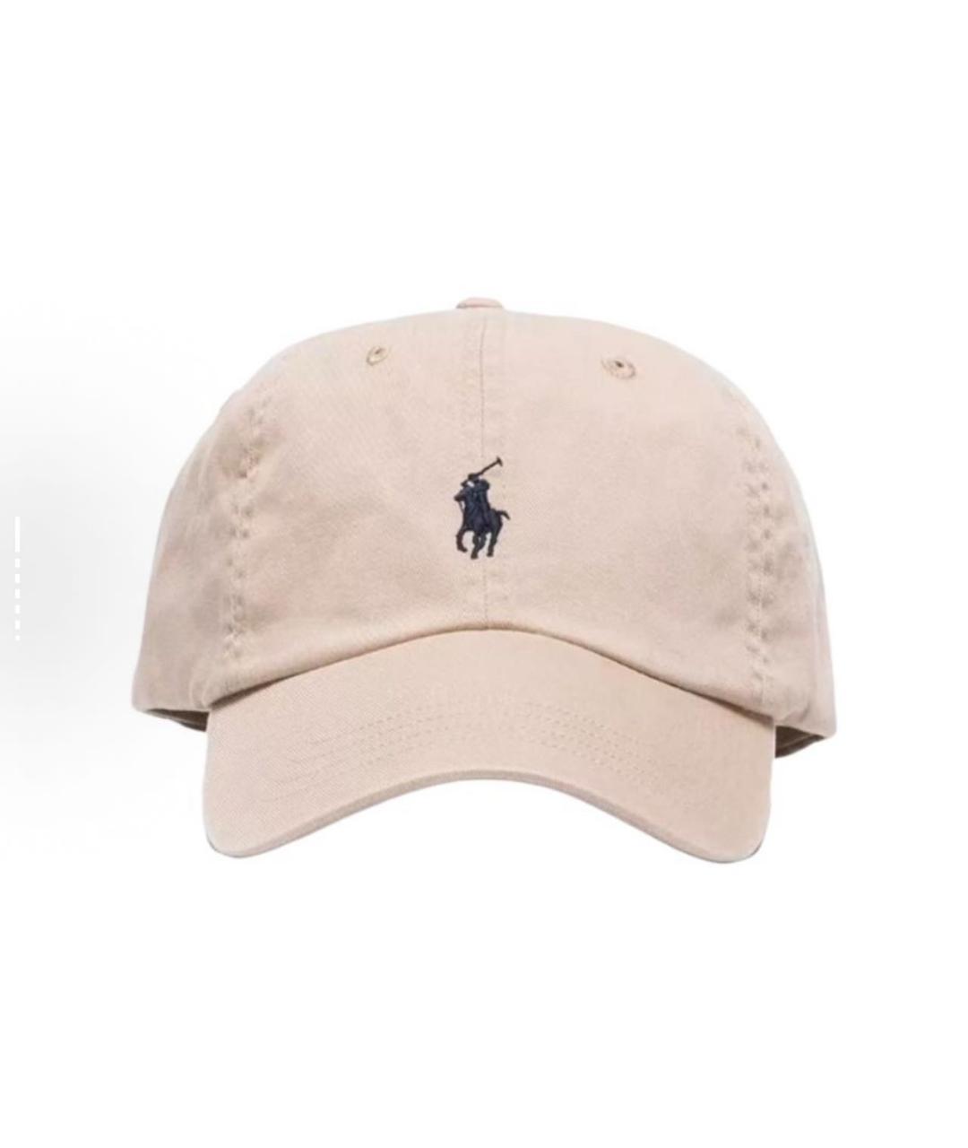 POLO RALPH LAUREN Бежевая кепка, фото 4