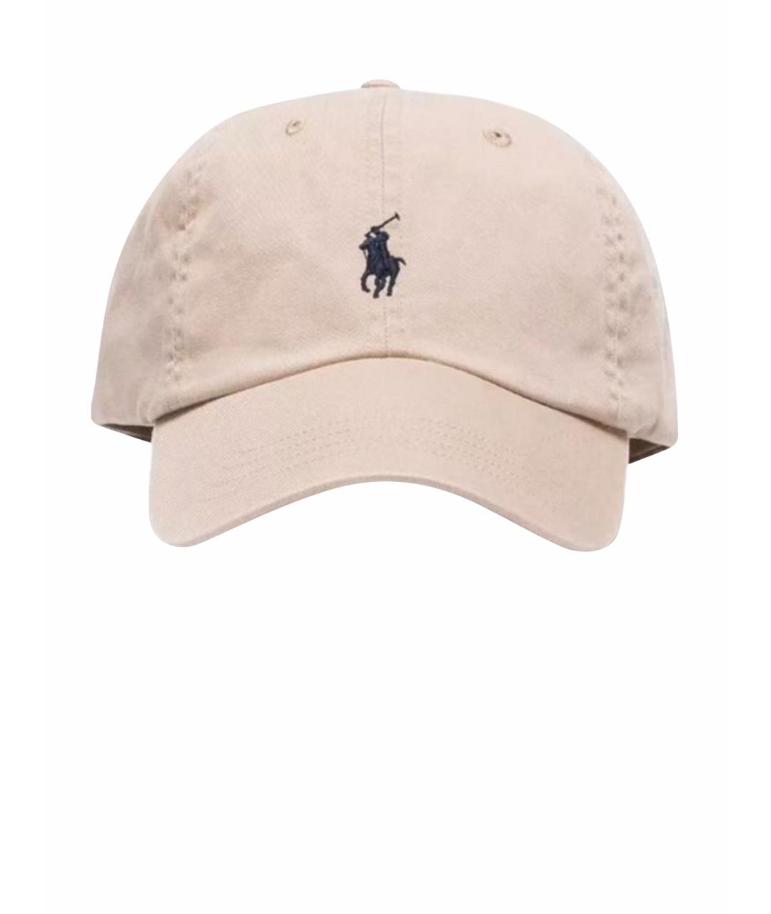 POLO RALPH LAUREN Бежевая кепка, фото 1