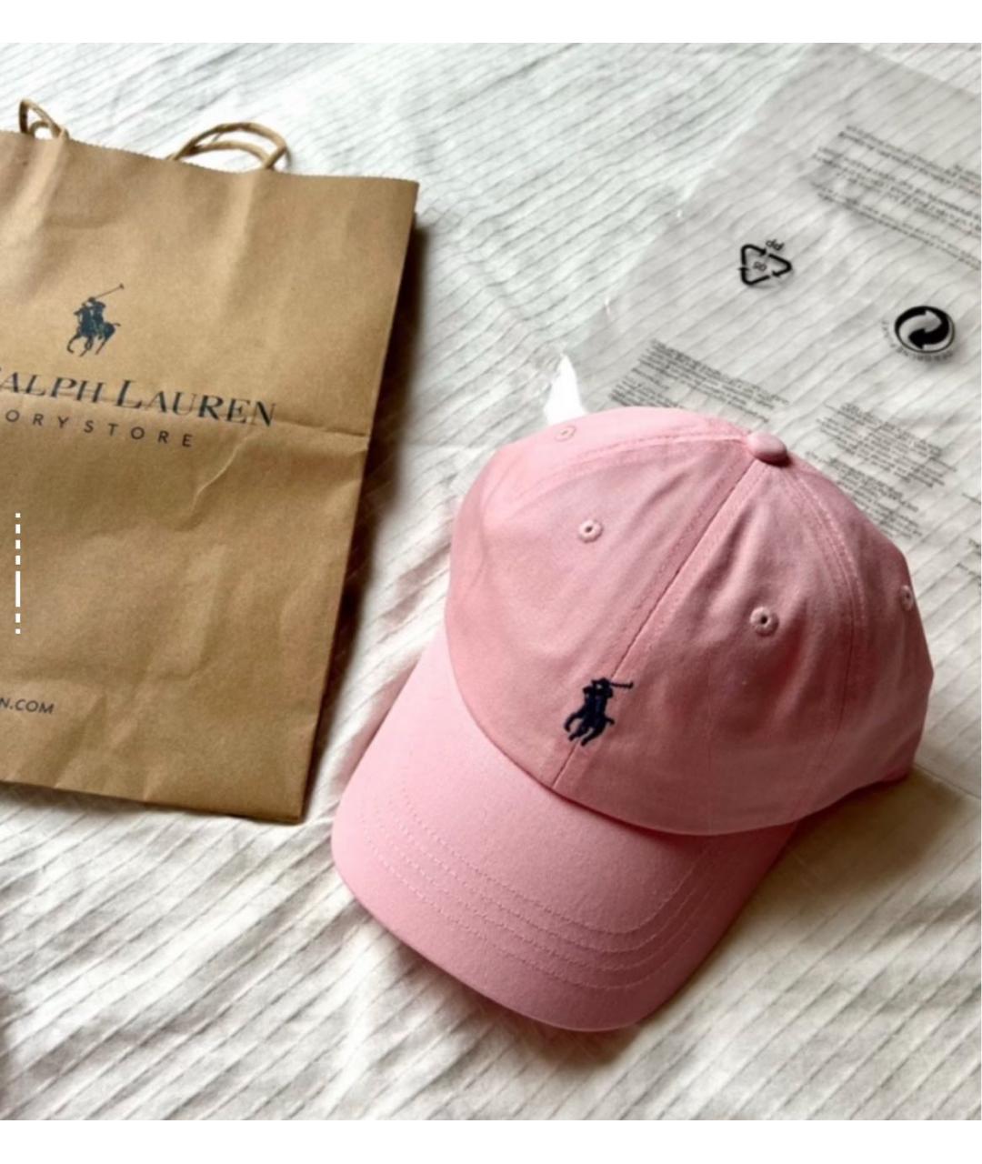 POLO RALPH LAUREN Розовая кепка, фото 3