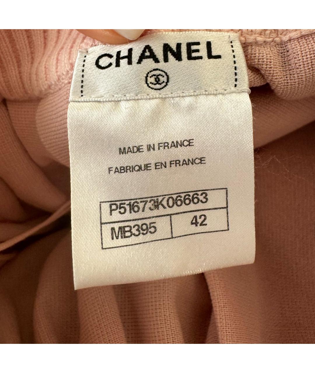 CHANEL Мульти хлопковая юбка миди, фото 3