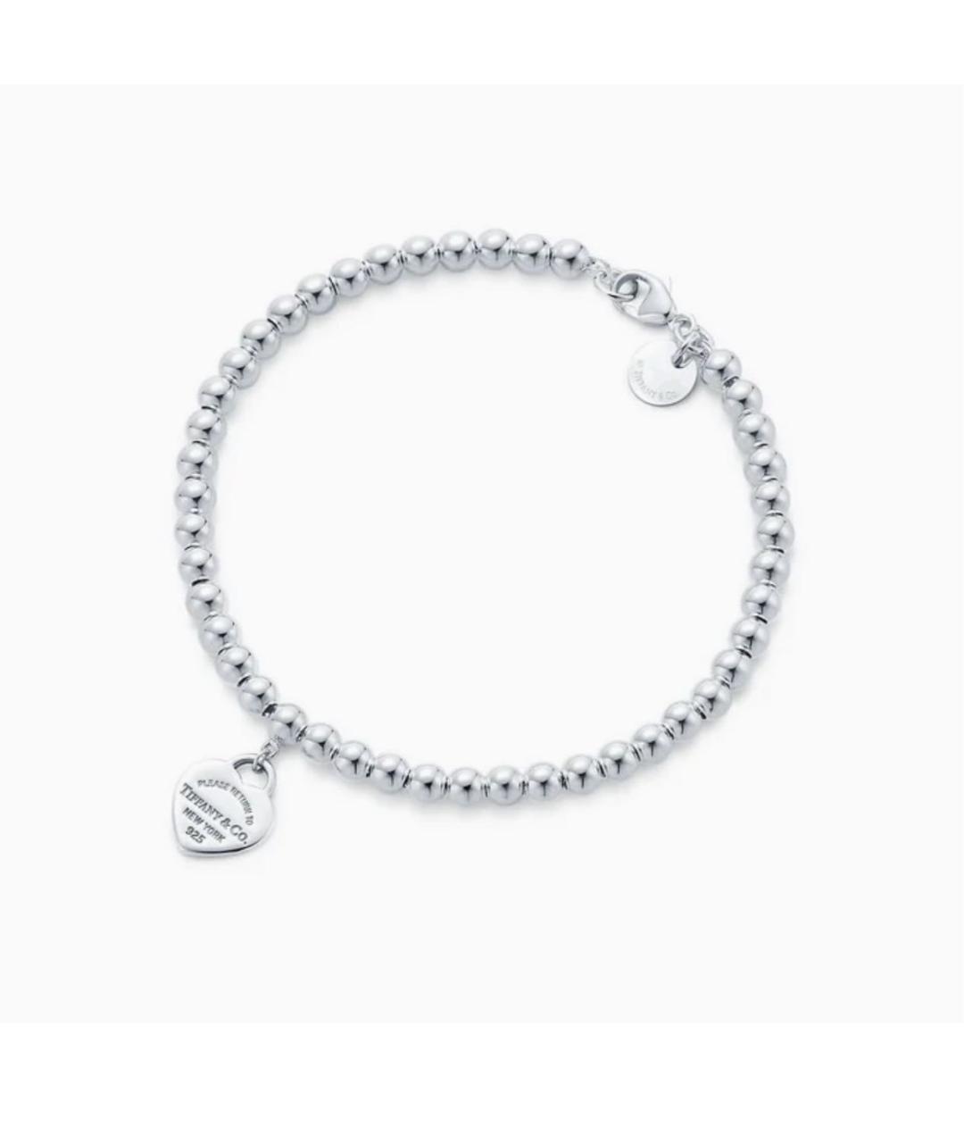 TIFFANY&CO Бирюзовый серебряный браслет, фото 3
