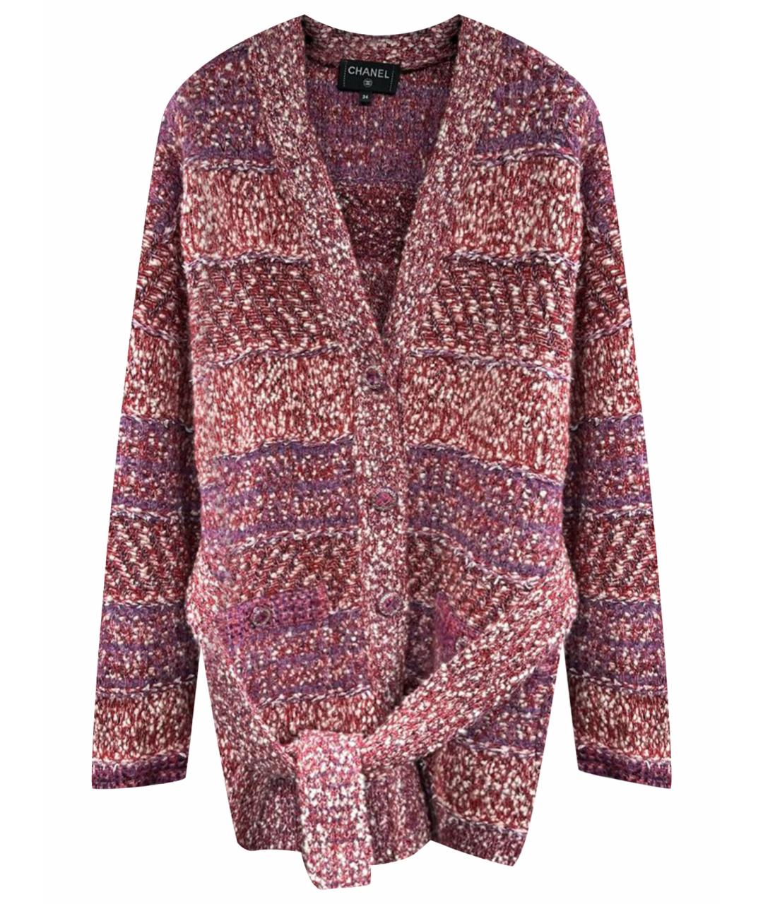 CHANEL Розовый кашемировый кардиган, фото 1