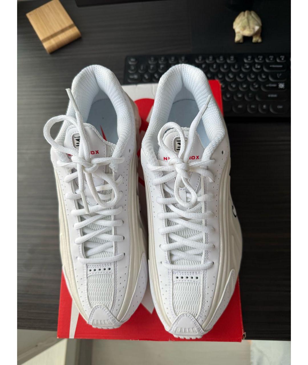 NIKE Белые текстильные кроссовки, фото 2