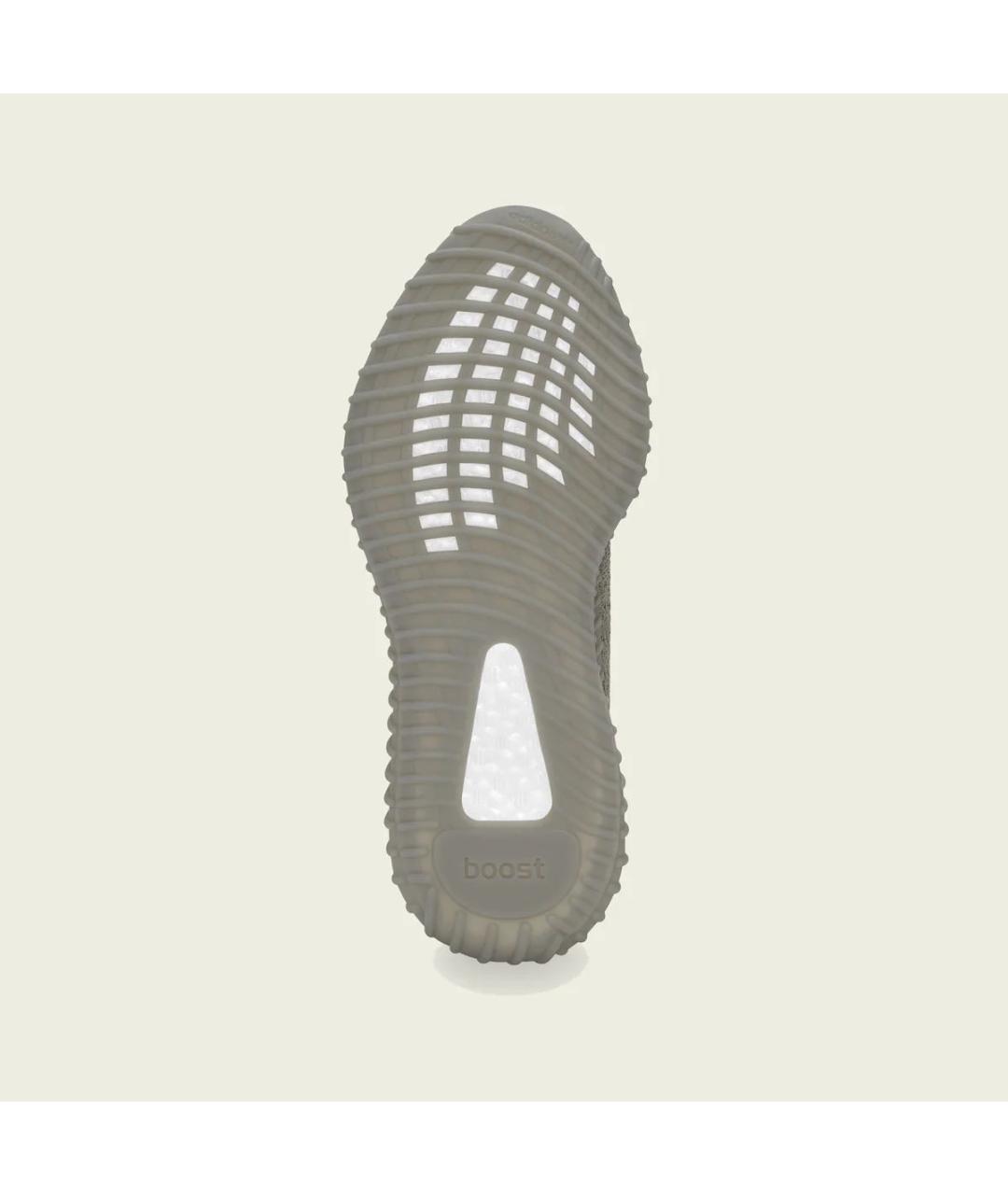ADIDAS YEEZY Антрацитовые неопреновые кеды, фото 2