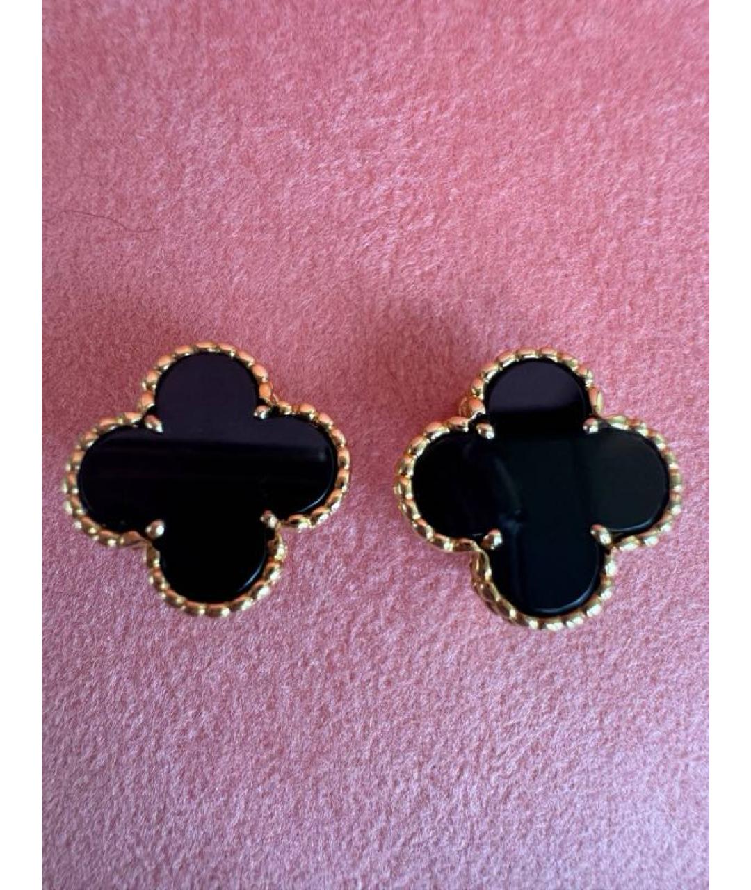 VAN CLEEF & ARPELS Золотые серьги из желтого золота, фото 8