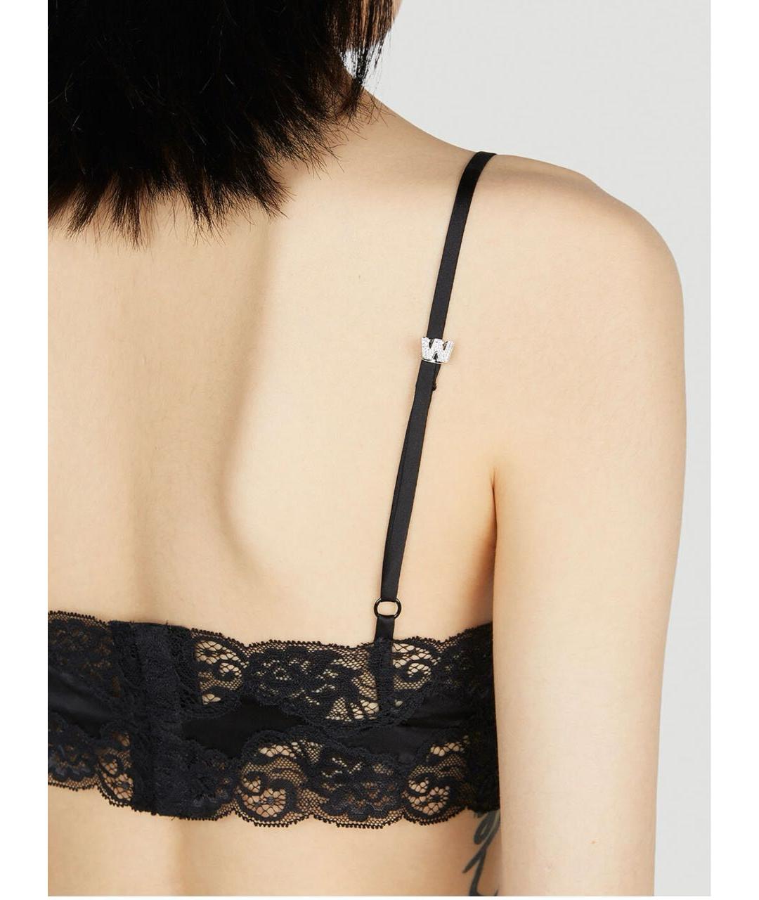 ALEXANDER WANG Черное шелковое вечернее платье, фото 5