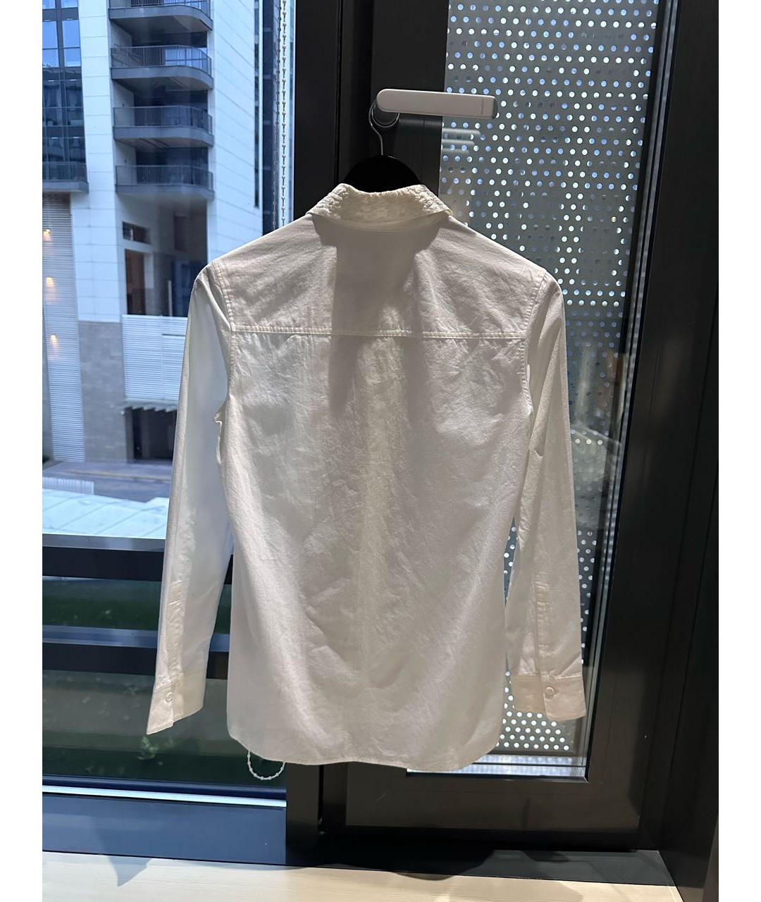 YOHJI YAMAMOTO Белая хлопковая рубашка, фото 2