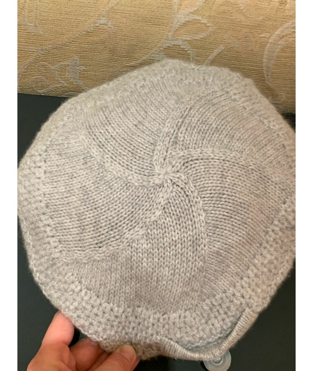 CHANEL Серая шапка, фото 2
