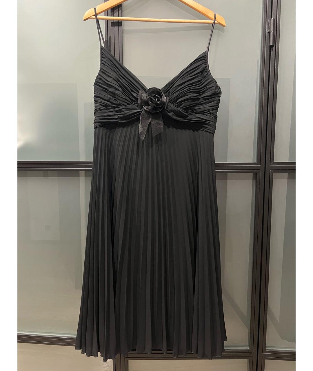 ESCADA Черное коктейльное платье, фото 6
