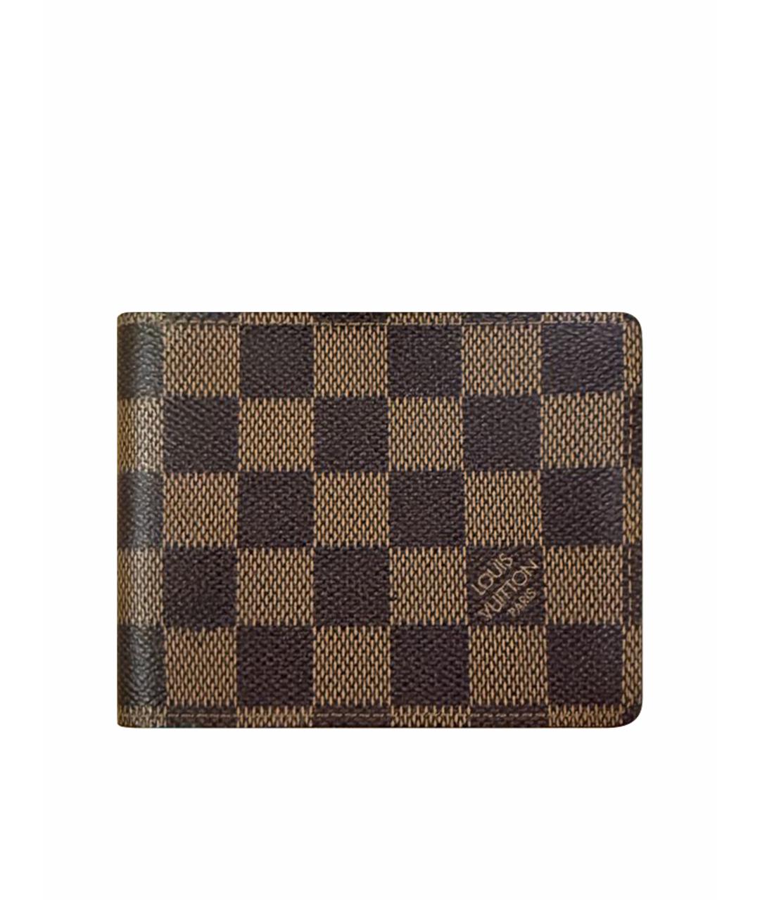 LOUIS VUITTON Коричневый кошелек, фото 1