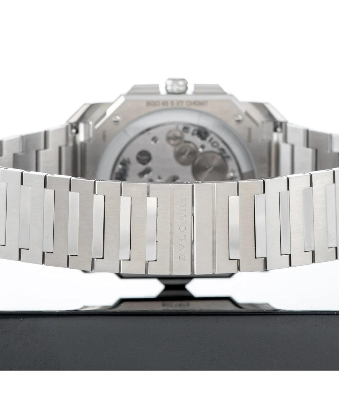 BVLGARI Серые часы, фото 5