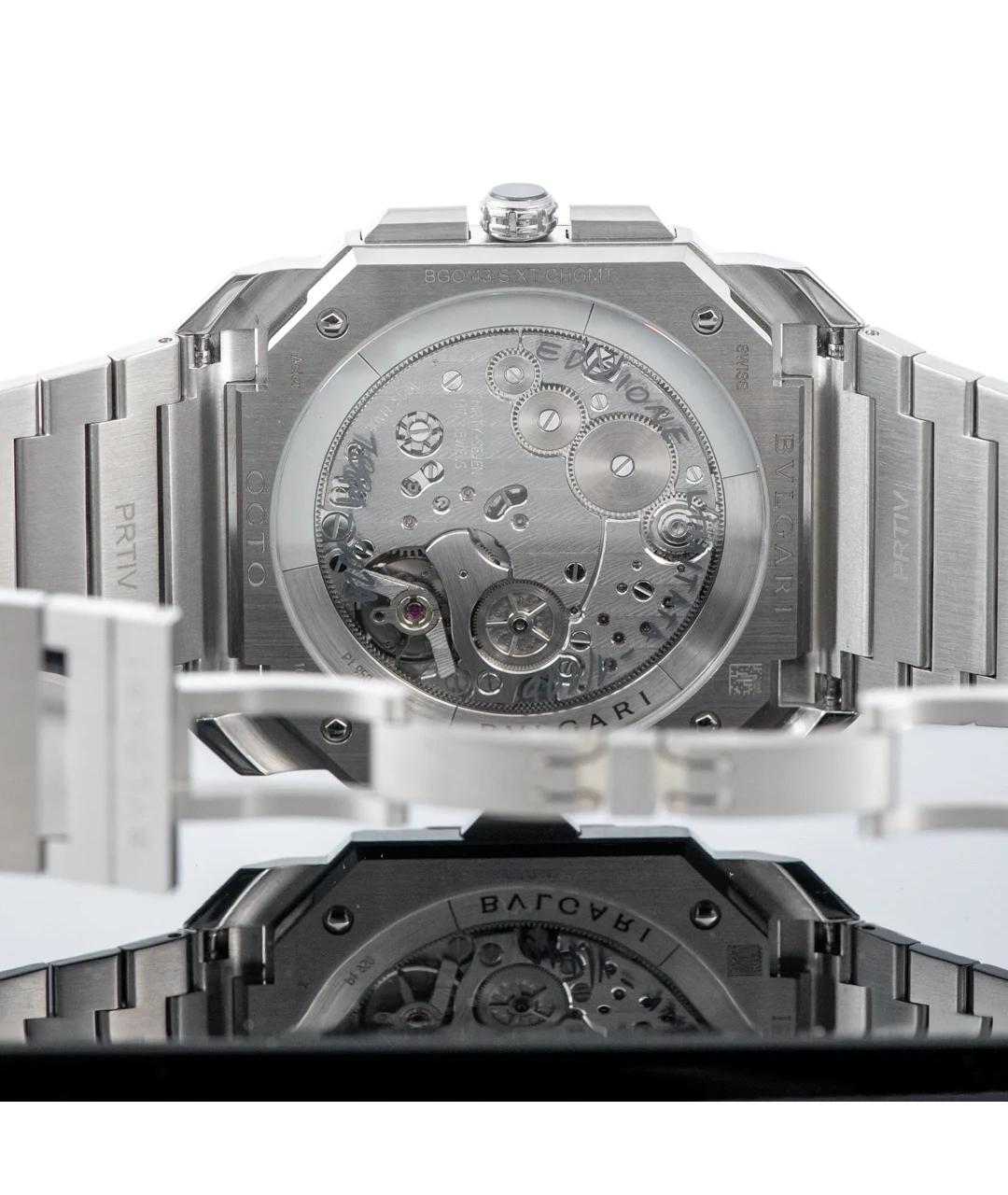 BVLGARI Серые часы, фото 6