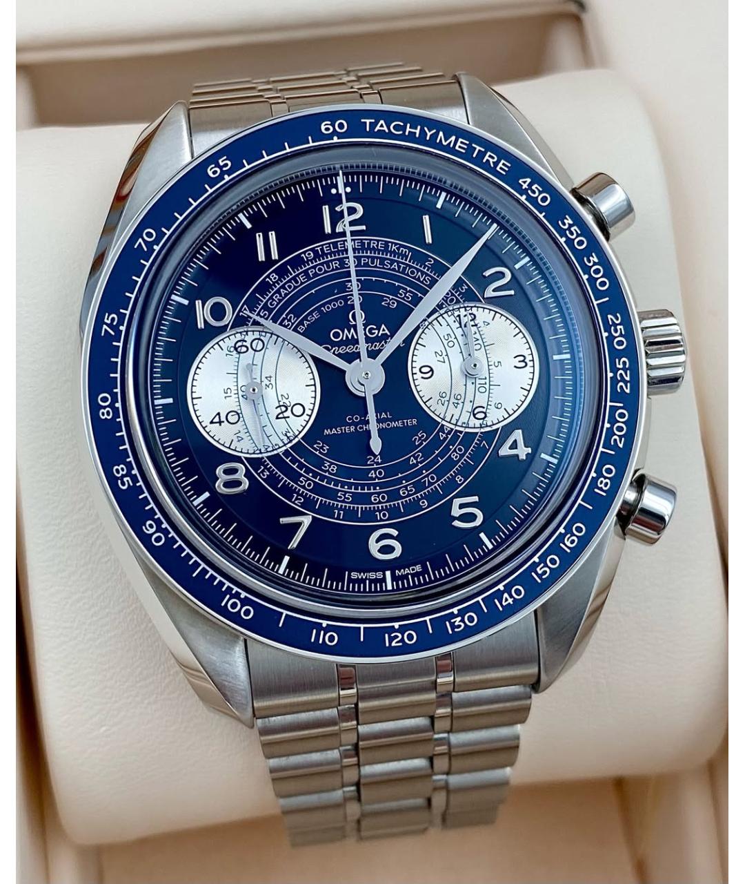 OMEGA Синие часы, фото 2