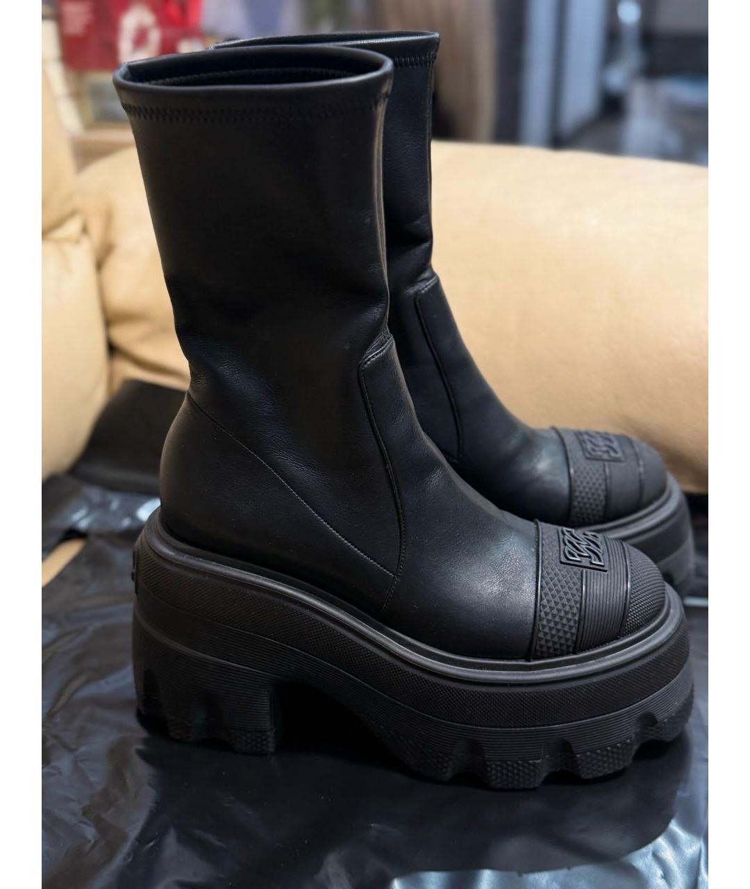 CASADEI Черные ботинки, фото 5