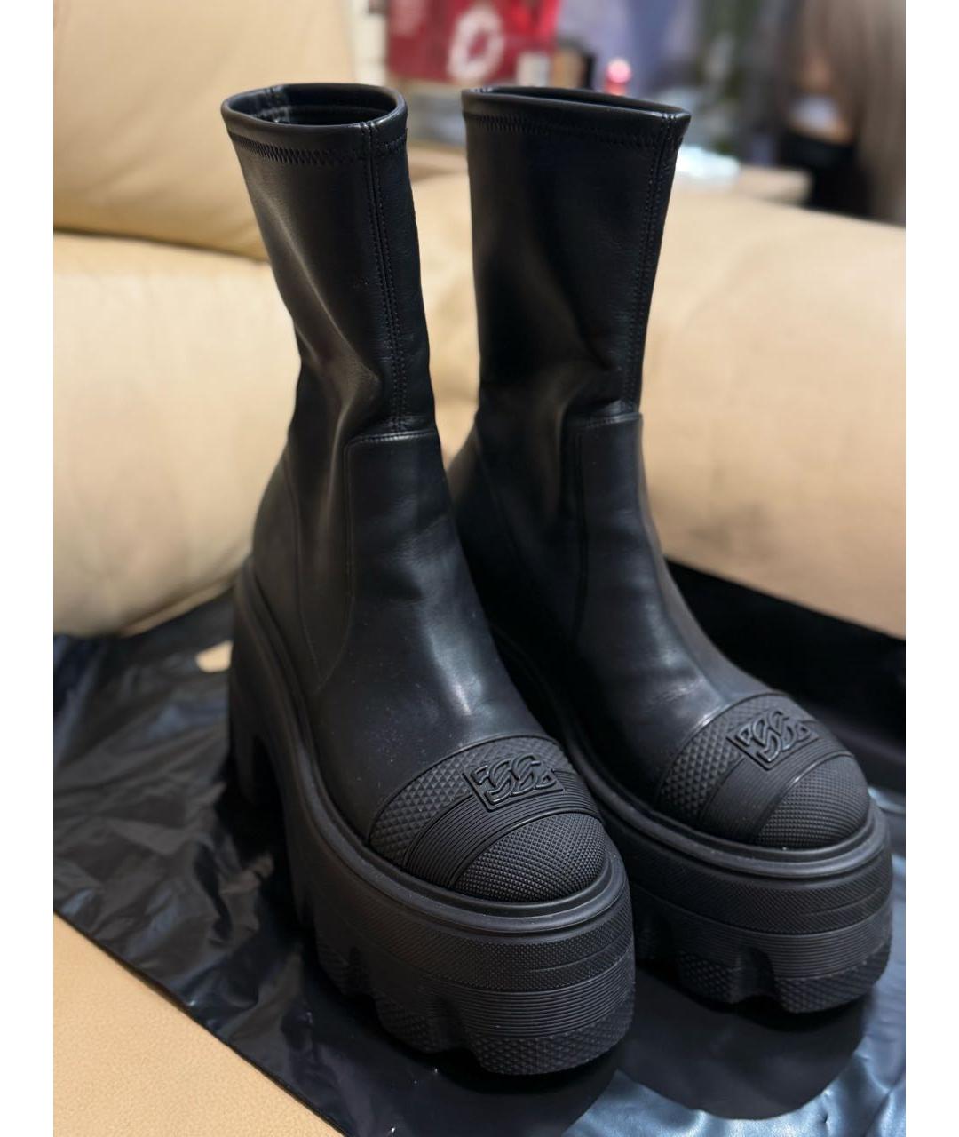 CASADEI Черные ботинки, фото 4