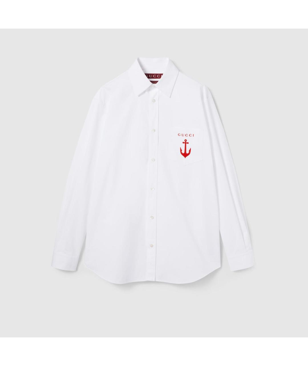 GUCCI Белая футболка, фото 3